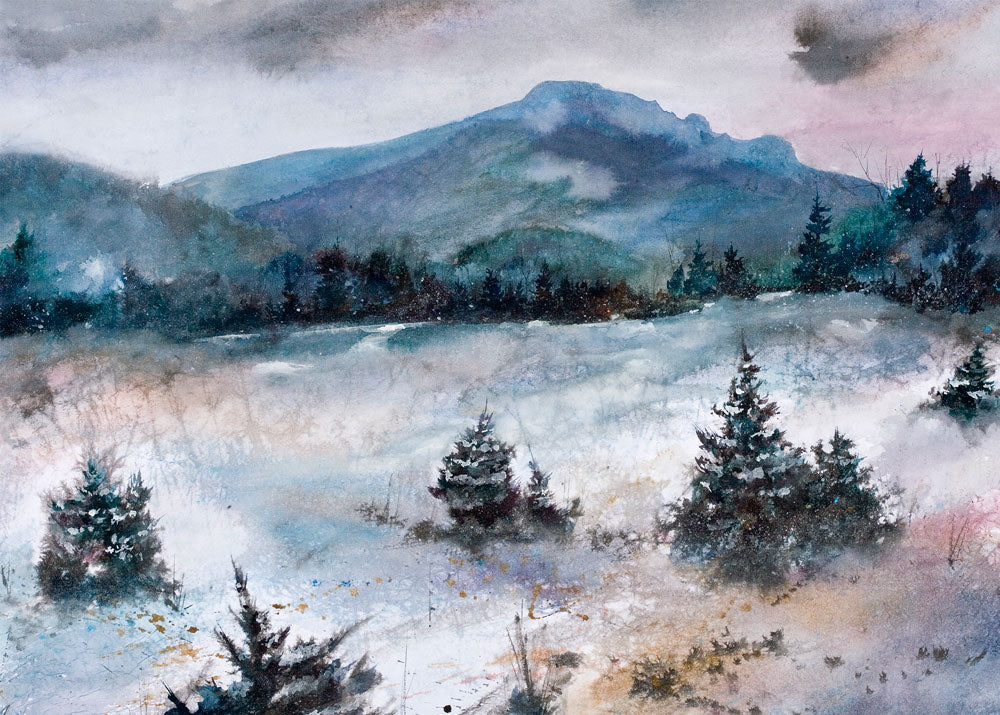Grandfather Mountain Bleak MidWinter Giclée Prints